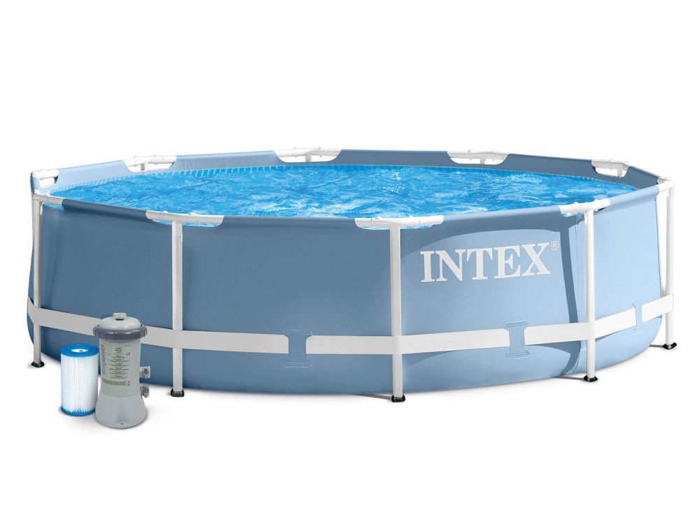Каркасный бассейн Prism Frame 366x76см, 6503л, фил.-насос 2006л/ч, Intex, 28712