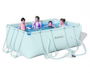 Каркасный прямоугольный бассейн 287х201х100 см, 4531 л, фильтр-насос 1249л/ч, Bestway, 56248 BW