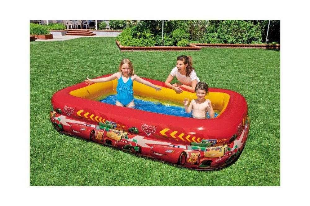 Детский надувной бассейн 262х175х56см "Тачки" 749л, от 6 лет