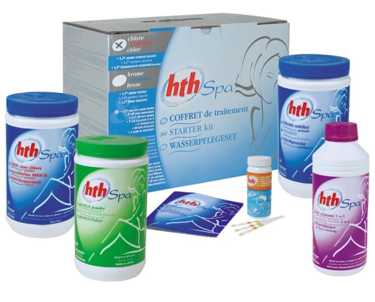 Набор для обработки хлором 5,9кг + 2л