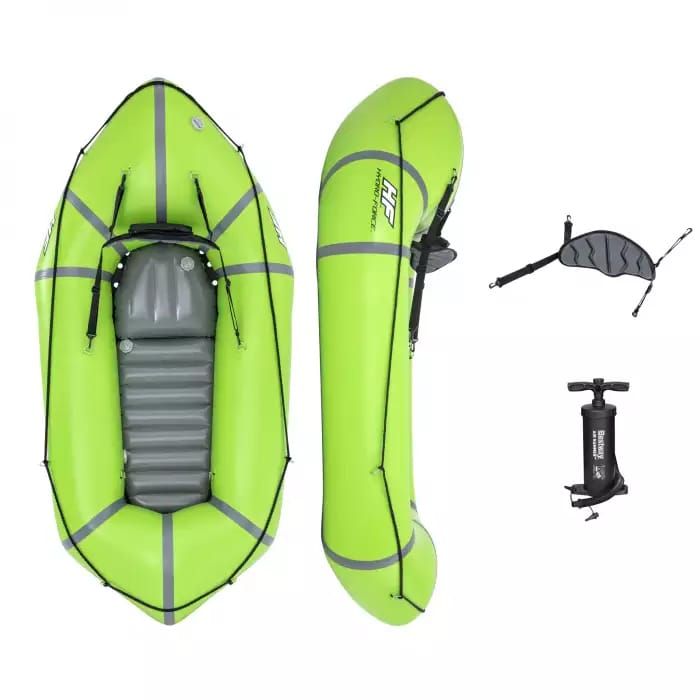 Надувная лодка "Wayfarer Packraft" 210х101см, насос 62086, до 140кг