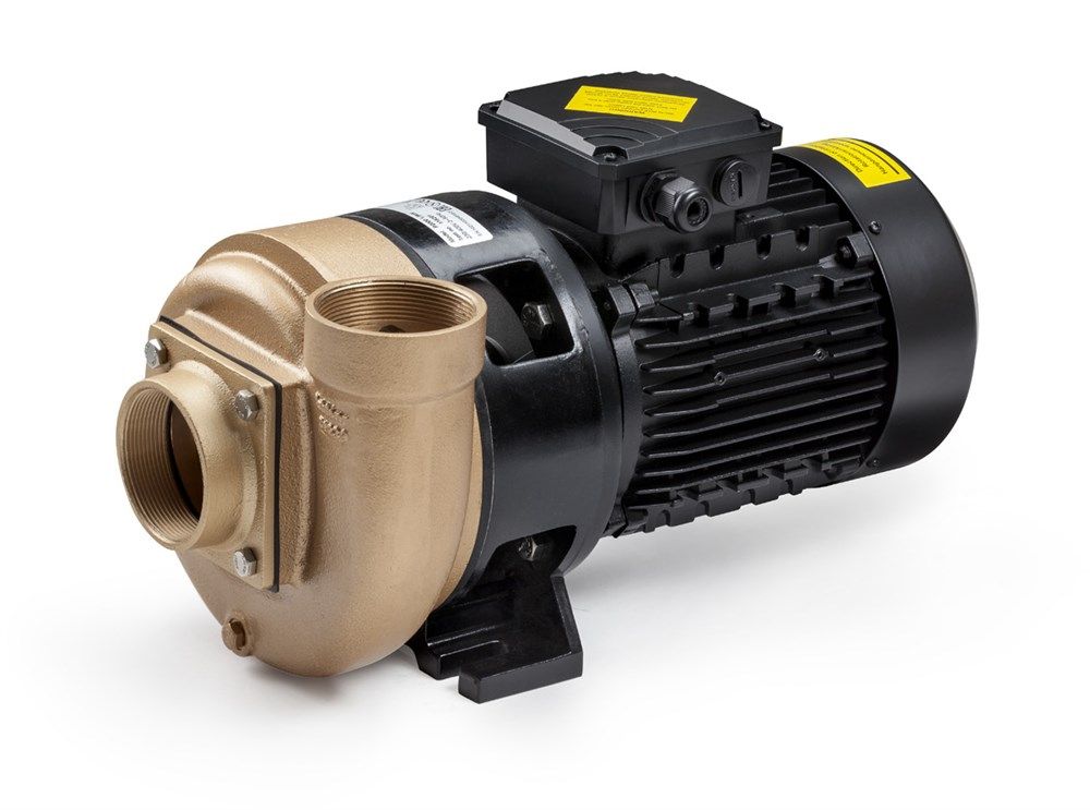 Бронзовый насос без префильтра 30 м3/ч, 1,5 кВт, 3 фазы