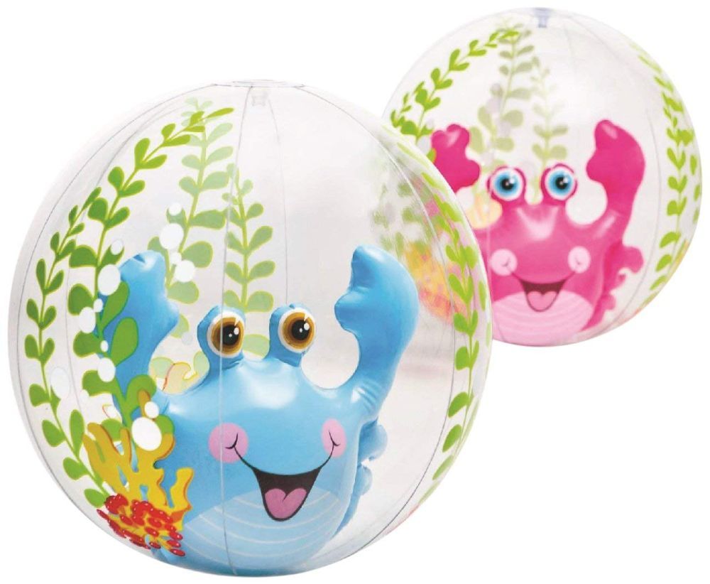 Пляжный мяч 61см "Аквариум" от 3 лет, 2 вида