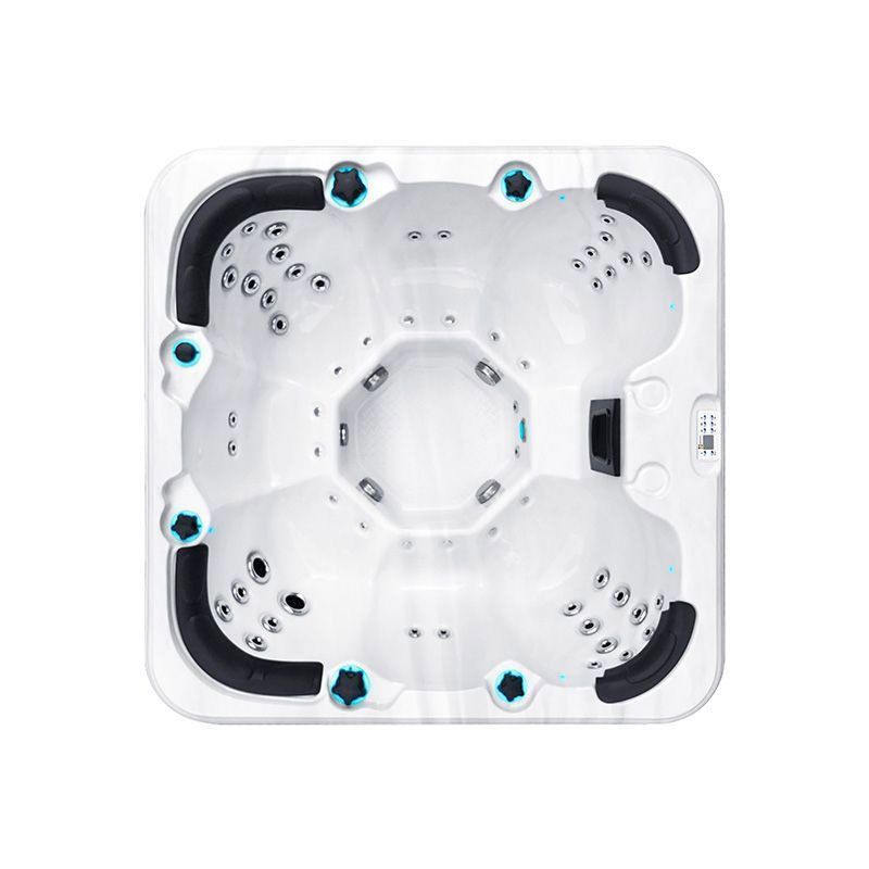 Гидромассажный СПА бассейн 329FA/31Grey/000000