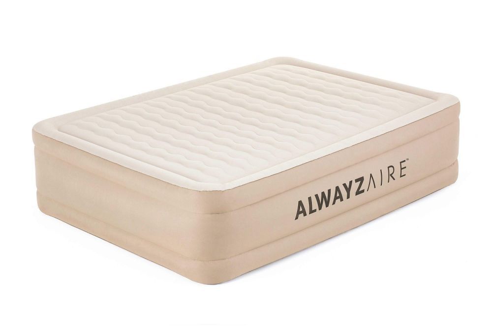 Надувная кровать 152х203х51см "AlwayzAire" встр.насос 220В с автоподкачкой, до 300кг