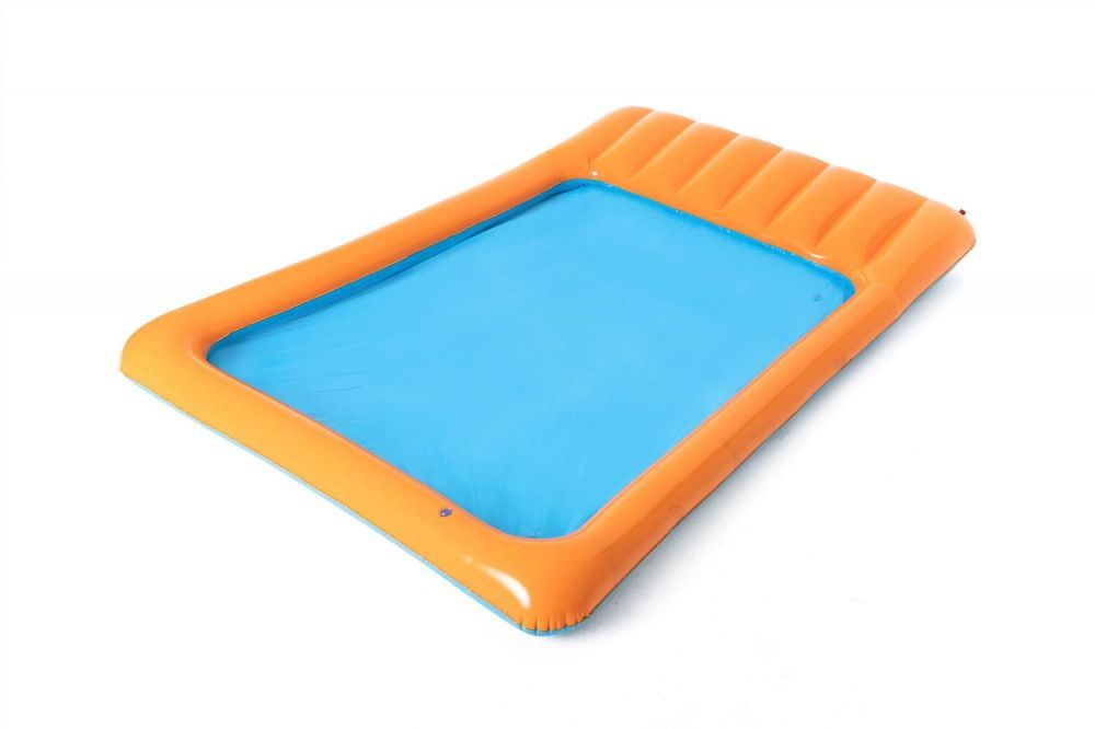 Игровой бассейн 341x213x38см "Скользящий Всплеск" с разбрызгивателем и горкой, 602л, от 2 лет