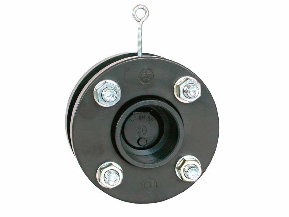 МЕМБРАННЫЙ ОБРАТНЫЙ КЛАПАН С МОНТ. КОМПЛЕКТОМ Д 110