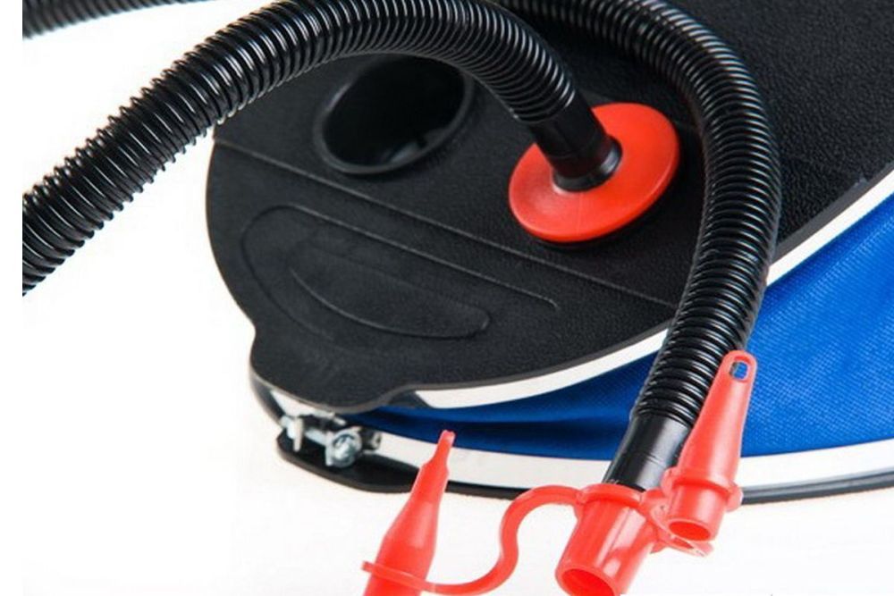 Насос ножной 28см, 3л, шланг с 3-мя насадками