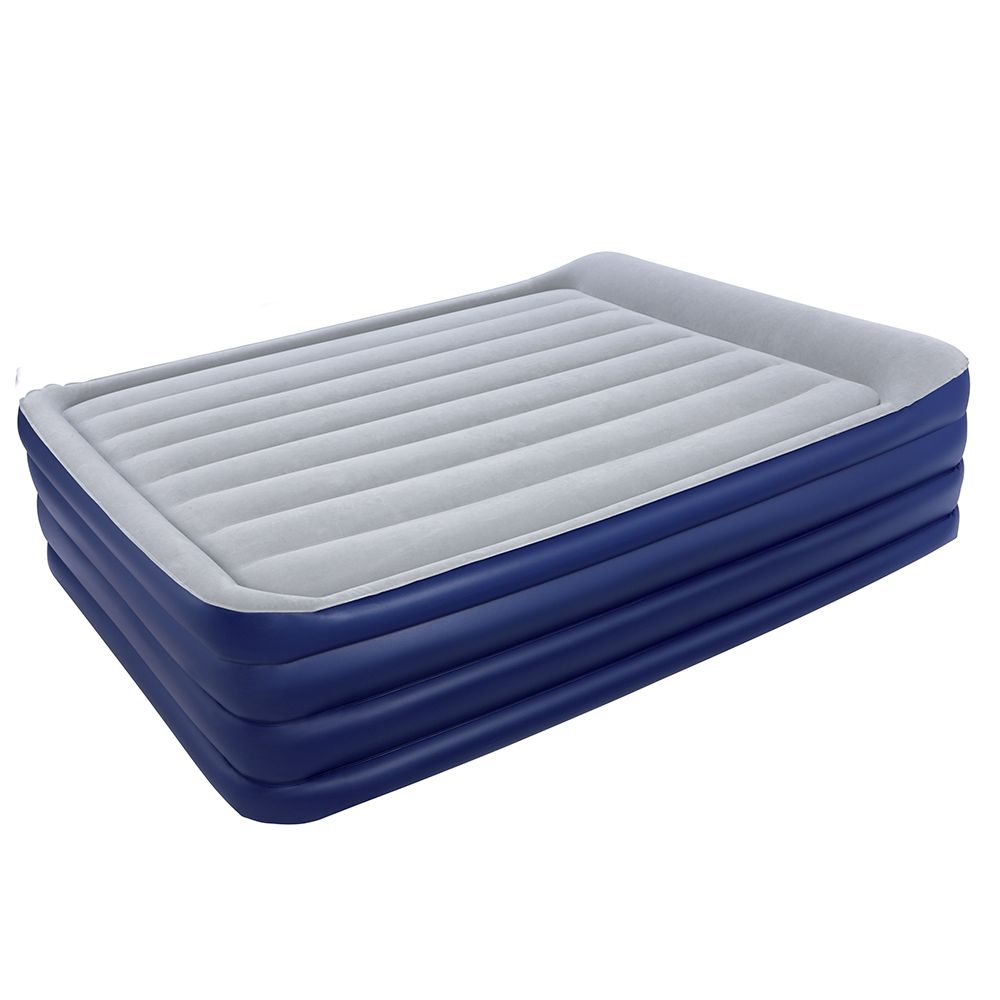 Надувная кровать NightRight Raised Air Bed(Queen) 203х 152х56 см со встроенным насосом