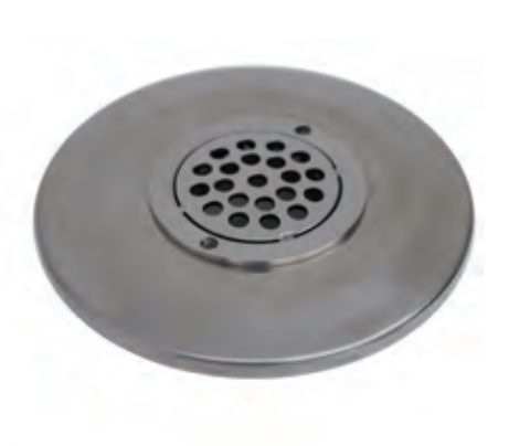 Лицевая часть D115мм стеновой форсунки A038, нерж.ст.316L AQA-E-BIM