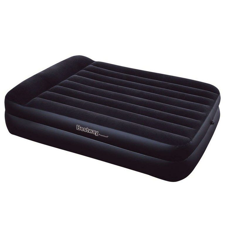 Надувная кровать Restaira Air Bed Queen 203х152х38 см эл.насосом