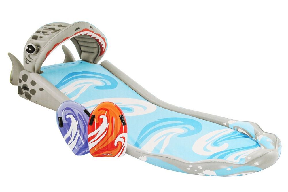 Надувная водная горка "Горка для серфинга": 460х168х157 см.