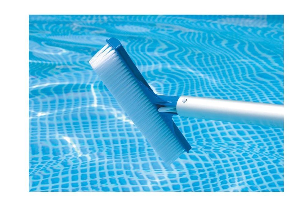 Щетка для чистки стенок и дна бассейна, 25см, под держатель #29054