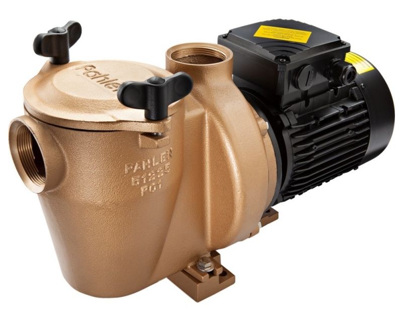 Бронзовый насос "BRONZE" с префильтром 21,5 м3/ч, Н=10м, 230 В, 1,1 кВт