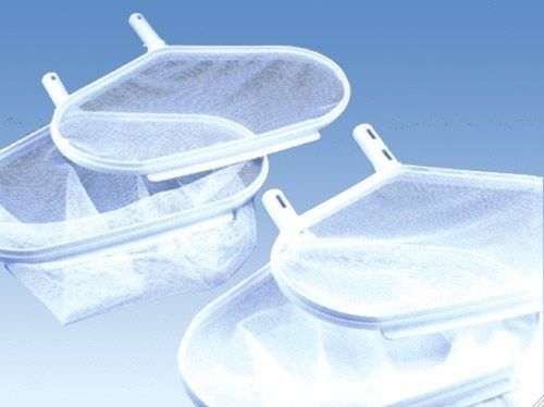 Сетка с мешком для очистки дна бассейна, крепление клип