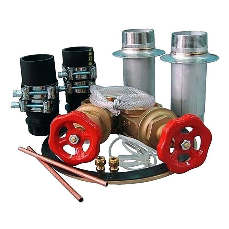 PAHLEN комплект обвязки одностр.противотока (бетон)