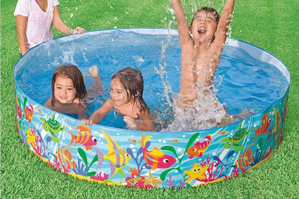 Детский бассейн 183х38см "Подводный Мир" 958л, от 3 лет