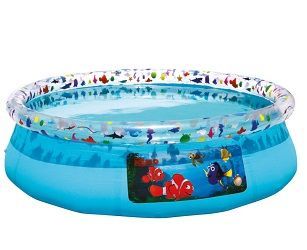Бассейн с надувным бортом Fast Set Pool 198х51 см, 1126л, "В поисках Немо", Bestway, 91029 BW