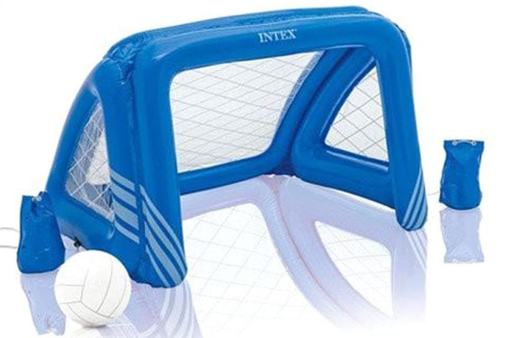 Игрушка футбольные ворота Intex: 124х91х86см