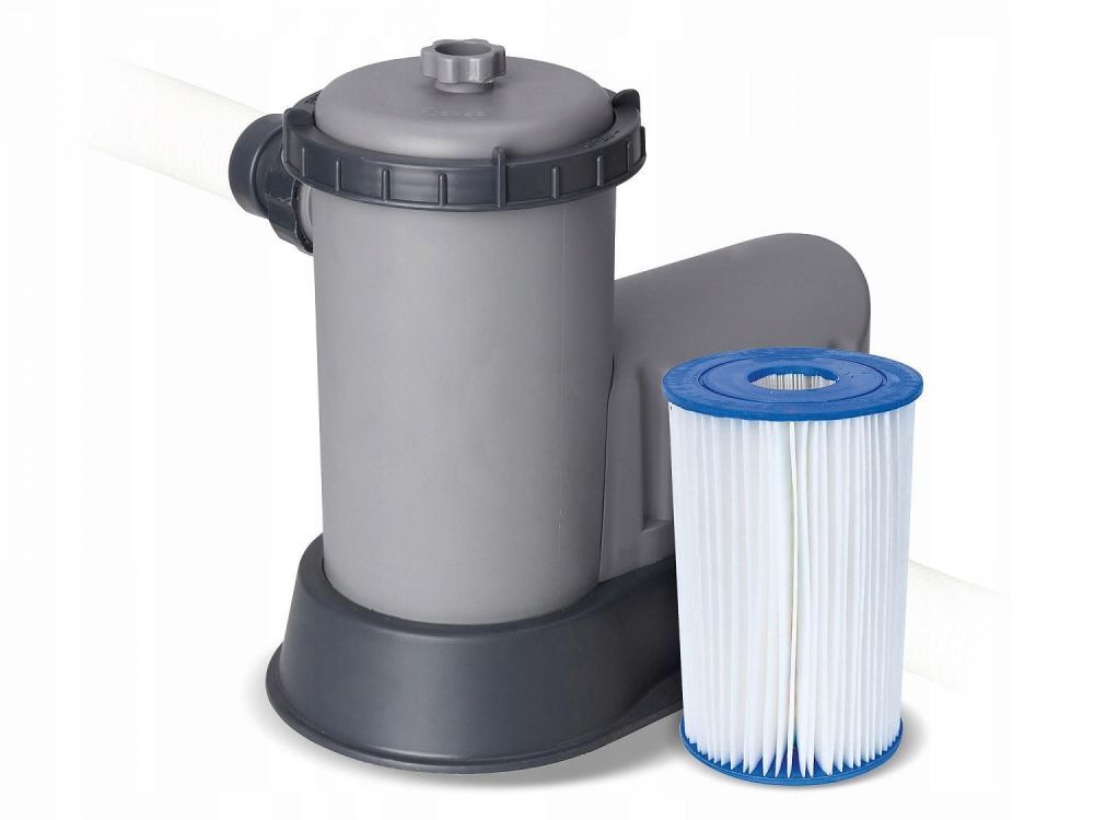 Каркасный бассейн 549х132см, 26000л, фил.-насос 5678л/ч, лестница, тент, Bestway, 56427 BW