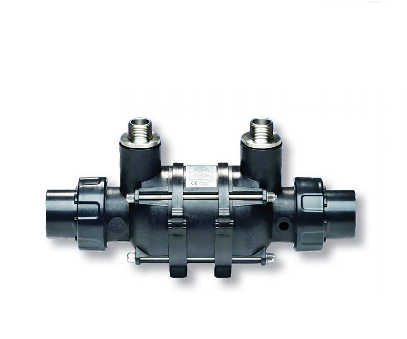 Теплообменник D-KWT-VA 25, пластик, гофр.спираль из нерж.стали 25 кВт