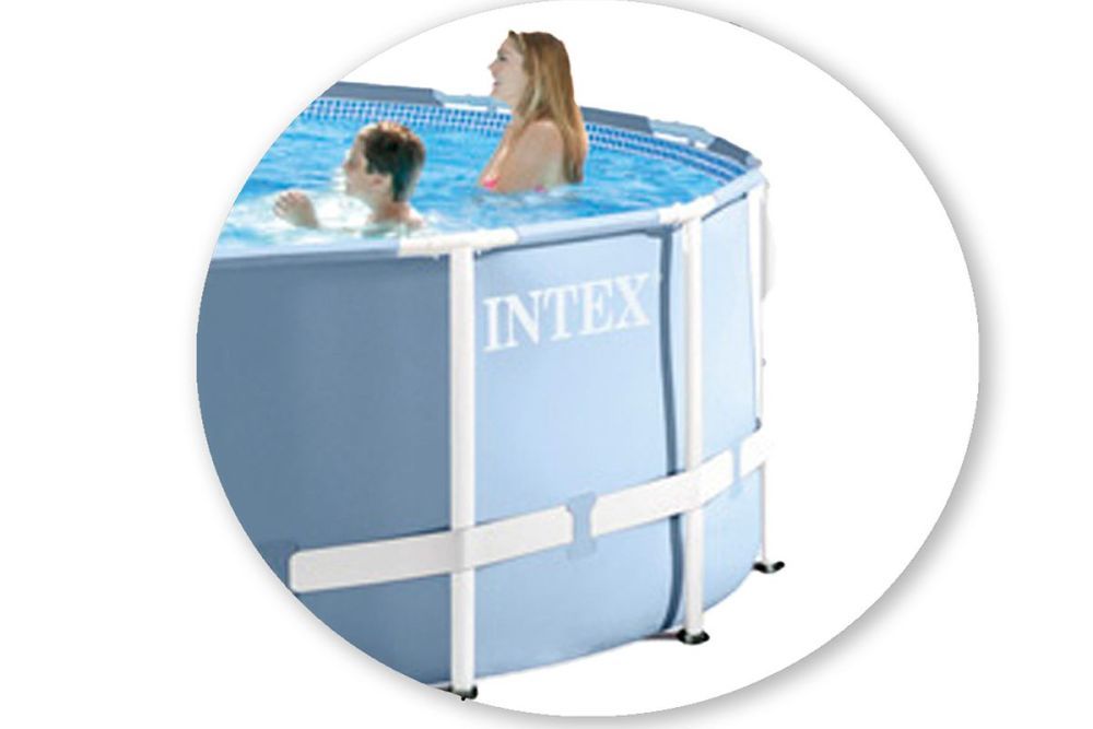 Каркасный бассейн Prism Frame 305x76см, 4485л, фил.-насос 1250л/ч, Intex, 28702