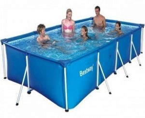 Каркасный прямоугольный бассейн 400х211х81 см, 5700 л, Bestway, 56044 BW