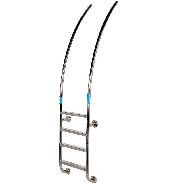 Лестница E-2, 4 ступени, нерж.ст.316L