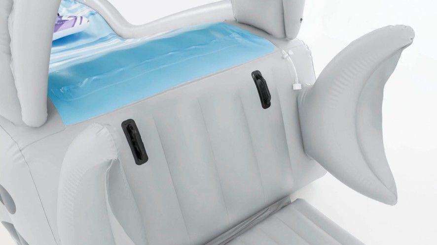 Надувная водная горка "Горка для серфинга": 460х168х157 см.