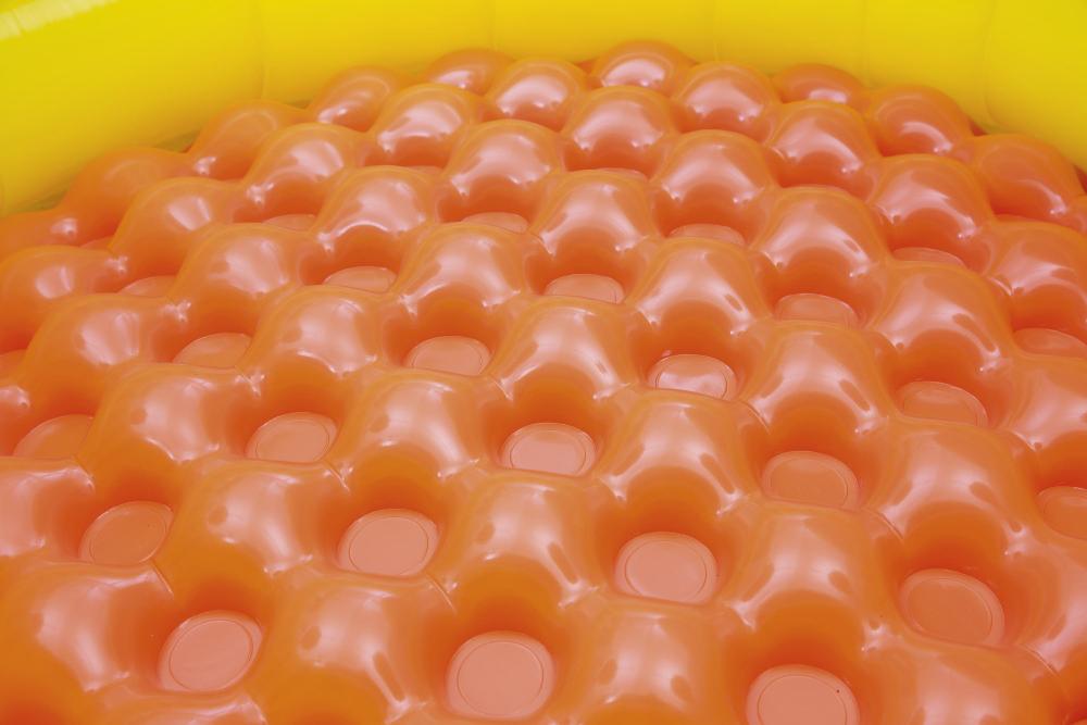 Детский надувной бассейн 111x98x61.5см "Львенок" с мячами (50шт), от 2 лет