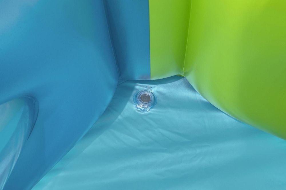 Детский надувной бассейн 168х168х56см с окошками, 565л, от 6 лет