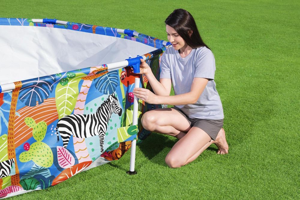 Каркасный бассейн Steel Pro 305х66см, 4062л, Bestway, 56985 BW