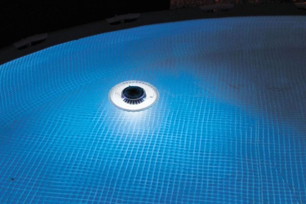 Водопад для бассейна с цветной Led подсветкой