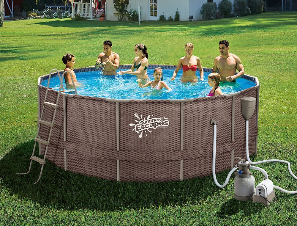 Каркасный бассейн 427х132см, 16048л, пес.фил-нас. 4100л/ч, лестн., наст, тент, наб.д./чист, скиммер