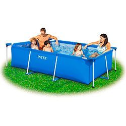 Каркасный бассейн Rectangular Frame 260х160х65см, 2282л, Intex, 58980