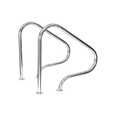 Поручень OCEAN из 2-х частей нержавеющей стали типа "A", AISI 304