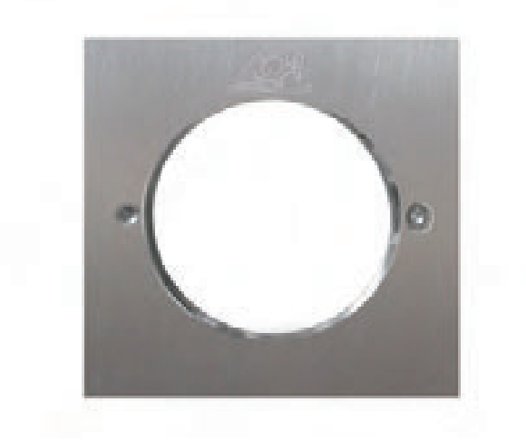 Оправа 280x280мм для светильника B032, B039, нерж.ст.316L