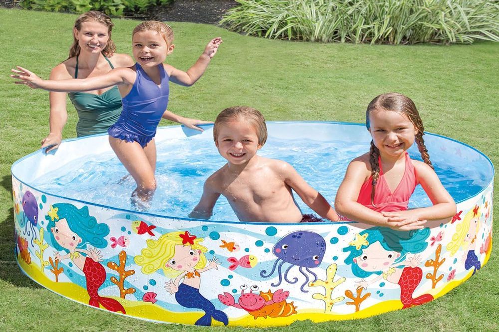 Детский бассейн "Русалочки" 183х38см